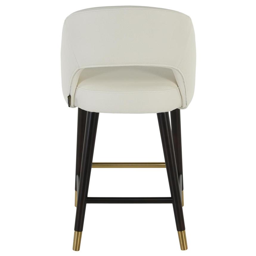 Charming White/Black Counter Stool  alternate image, 4 of 4 images.