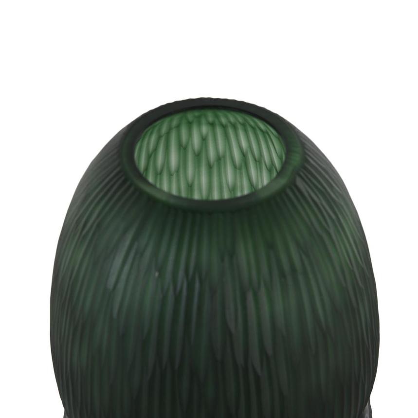 Thalo Green Glass Vase  alternate image, 2 of 2 images.
