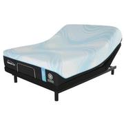 LuxeBreeze Hybrid-Medium King Mattress w/Ease® Powered Base by Stearns & Foster  main image, 1 of 5 images.