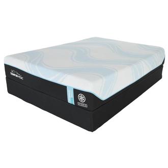 ProBreeze Hybrid-Medium King Mattress w/Low Foundation by Tempur-Pedic