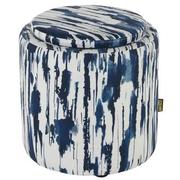 Joey II Blue Ottoman  main image, 1 of 4 images.