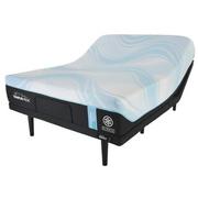 LuxeBreeze Hybrid-Medium Queen Mattress w/Ergo® 3.0 Powered Base by Tempur-Pedic  main image, 1 of 5 images.