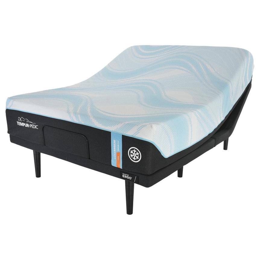 LuxeBreeze-Firm Twin XL Mattress w/Ergo® 3.0 Powered Base by Tempur-Pedic  main image, 1 of 6 images.
