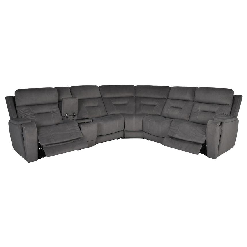 Gajah Power Reclining Sectional with 6PCS/2PWR  alternate image, 2 of 10 images.