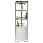 Eliza Marble Bar Cabinet  main image, 1 of 7 images.