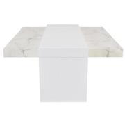 Beluga White Coffee Table  alternate image, 3 of 4 images.