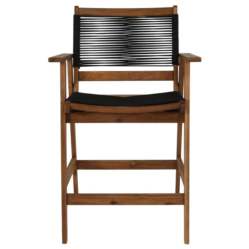 Laguna Black Counter Stool alternate image, 3 of 6 images.