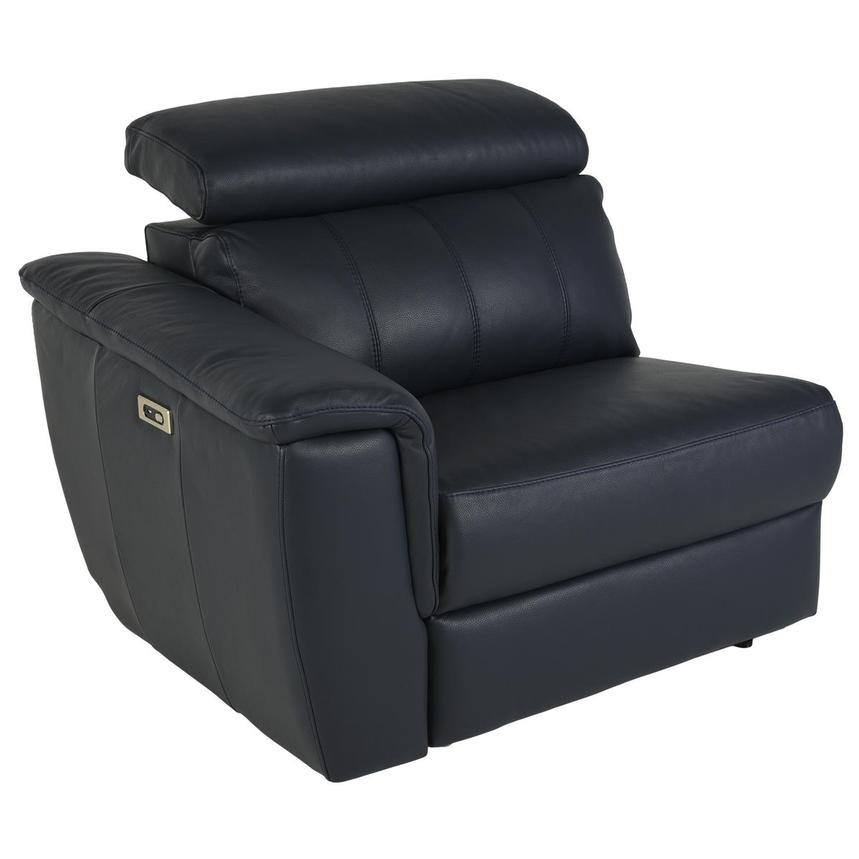 Washington Blue Left Power Recliner alternate image, 2 of 5 images.