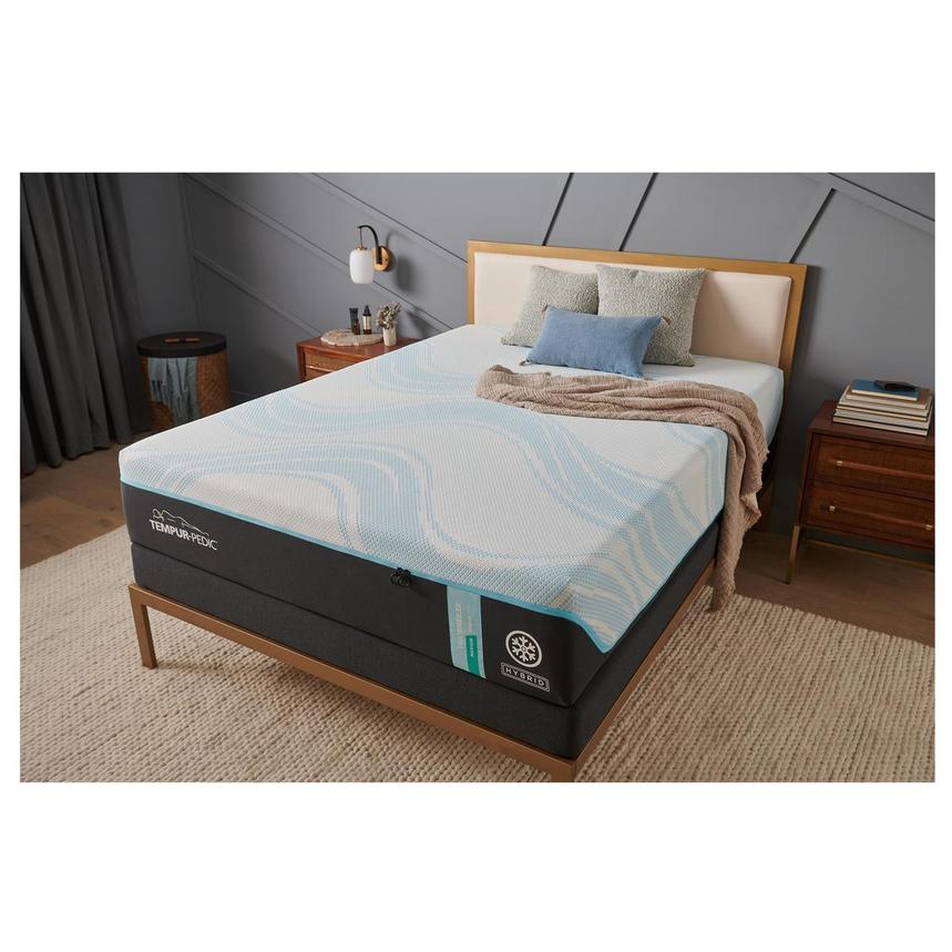 ProBreeze Hybrid-Medium Queen Mattress w/Ease® Powered Base by Stearns & Foster  alternate image, 2 of 5 images.