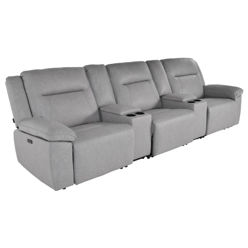 Blanche Home Theater Seating with 5PCS/2PWR  alternate image, 2 of 7 images.
