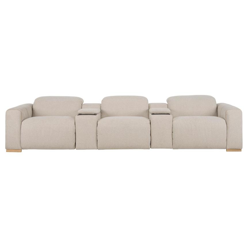 Galaxy Home Theater Seating with 5PCS/3PWR  alternate image, 4 of 9 images.