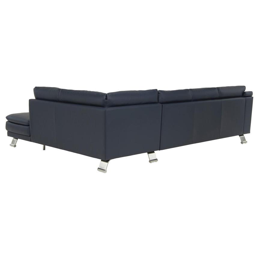 Blue best sale corner lounge