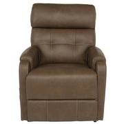 Dove Brown Power Lift Recliner w/Massage & Heat  alternate image, 2 of 9 images.