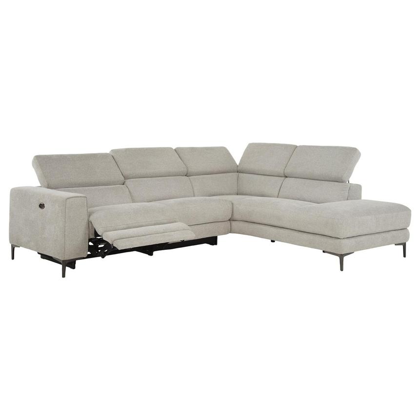 Elizer Power Reclining Sofa w/Right Chaise  alternate image, 2 of 10 images.