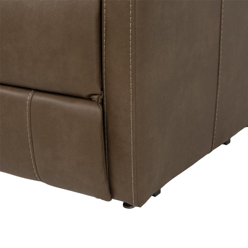Dove Brown Power Lift Recliner w/Massage & Heat alternate image, 8 of 9 images.