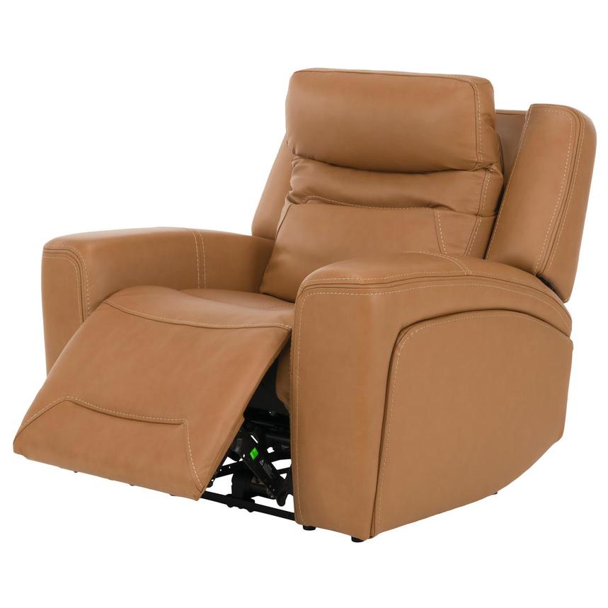 Byron Leather Power Recliner  alternate image, 2 of 9 images.