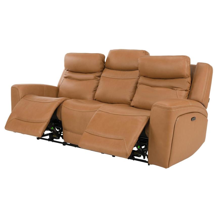 Byron Leather Power Reclining Sofa  alternate image, 2 of 9 images.