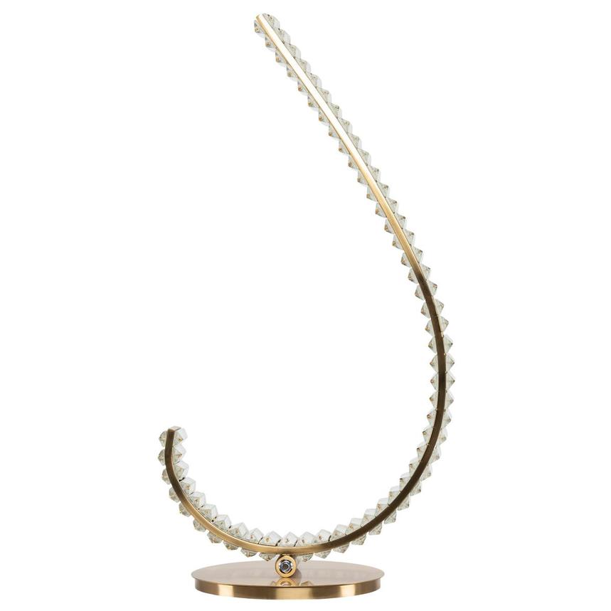 Curve II Gold Left Table Lamp  main image, 1 of 8 images.