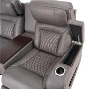 Neal Power Reclining Sofa w/Console  alternate image, 6 of 12 images.