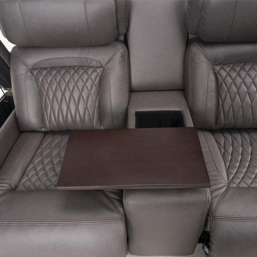Neal Power Reclining Sofa w/Console alternate image, 8 of 12 images.