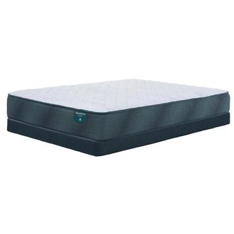 Beachfront Bay- Firm Queen Mattress w/Low Foundation Beautyrest by Simmons