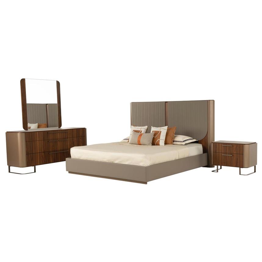 Megara 4-Piece King Bedroom Set  main image, 1 of 6 images.