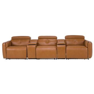 Kamet Home Theater Leather Seating with 5PCS/2PWR