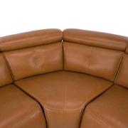 Kamet Leather Power Reclining Sectional with 6PCS/3PWR  alternate image 4 of 4 images.