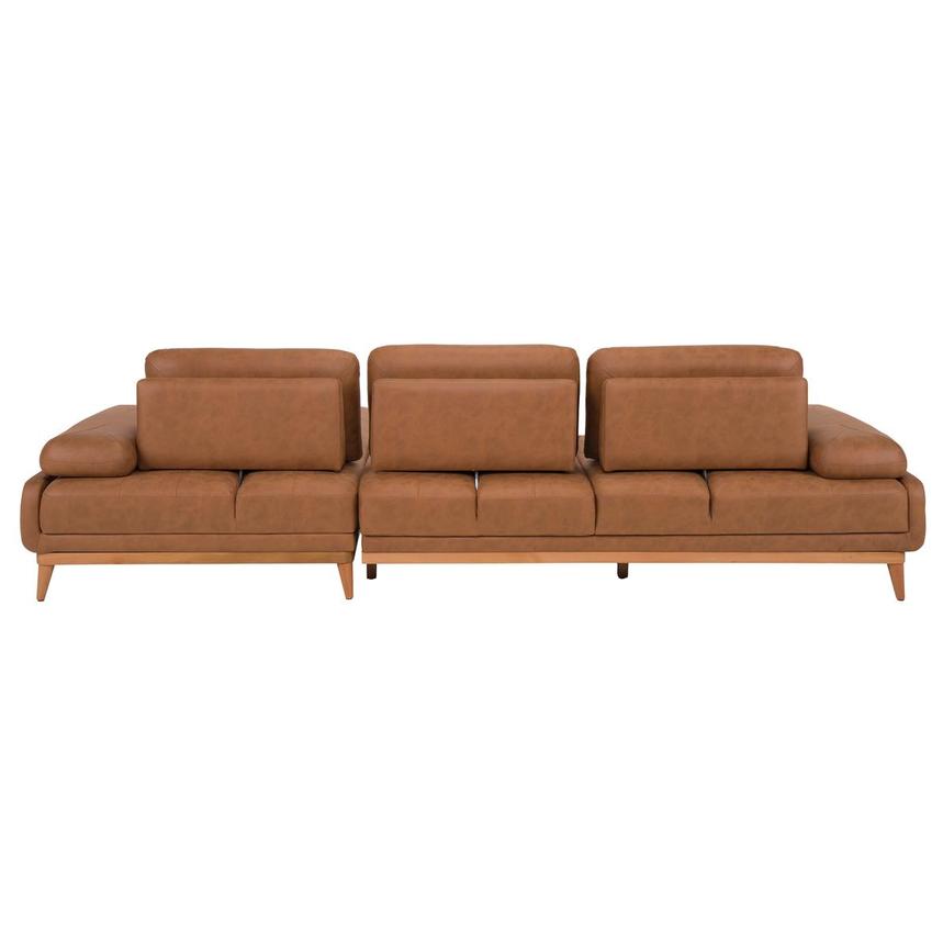 Pralin Brown Corner Sofa w/Right Chaise  alternate image, 5 of 11 images.