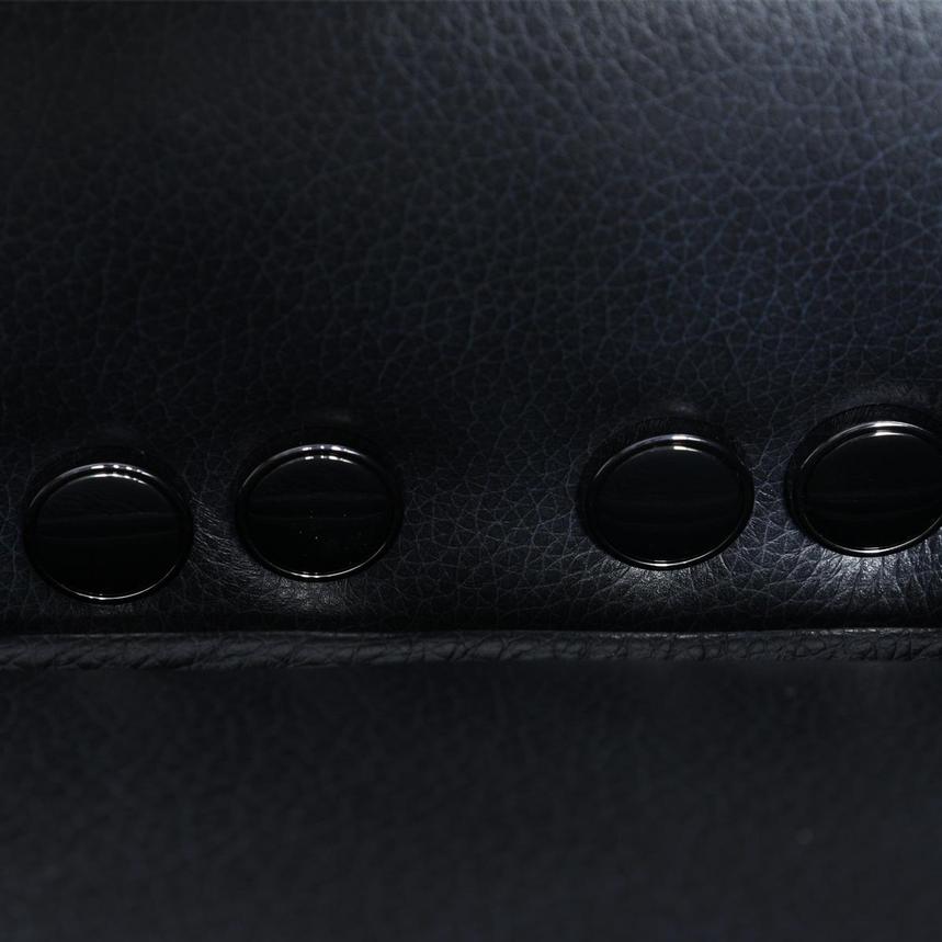 Cosmo II Blueberry Leather Power Reclining Sofa w/Console alternate image, 10 of 10 images.