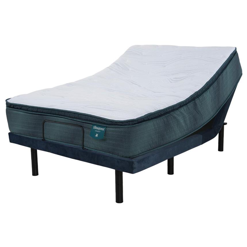 Beachfront Bay- Medium PT Twin XL Mattress w/Motion Essentials VI Powered Base by Serta  main image, 1 of 6 images.