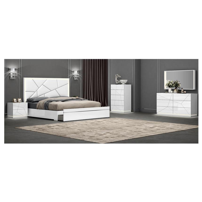 Tessa White Nightstand  alternate image, 2 of 10 images.