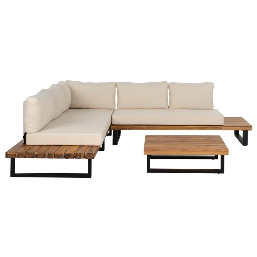 Bask Beige 3-Piece Patio Set  alternate image, 3 of 13 images.