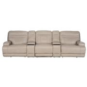 Scottsdale Home Theater Leather Seating with 5PCS/2PWR  main image, 1 of 13 images.