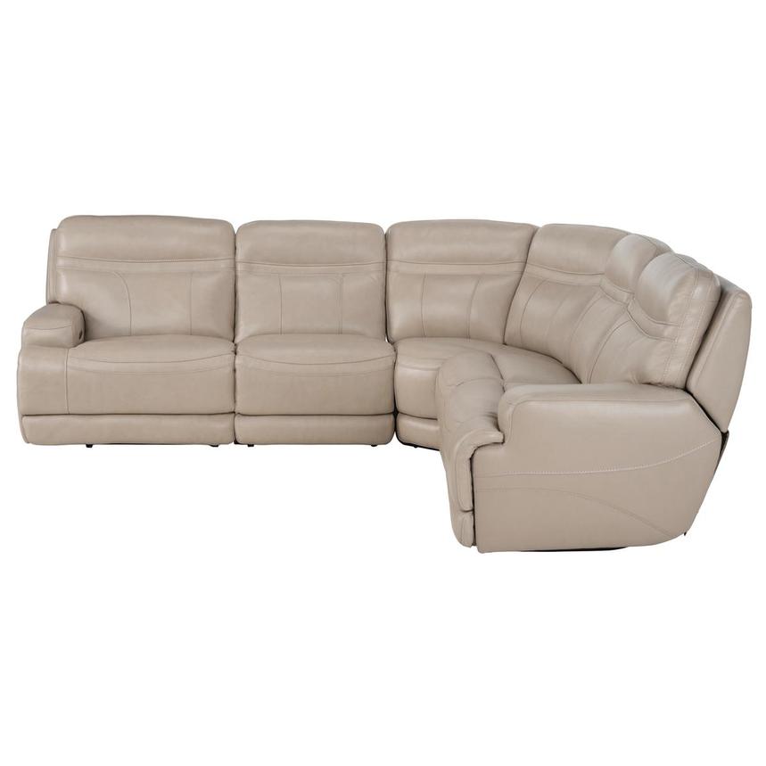 Scottsdale Leather Power Reclining Sectional with 5PCS/2PWR  alternate image, 2 of 7 images.