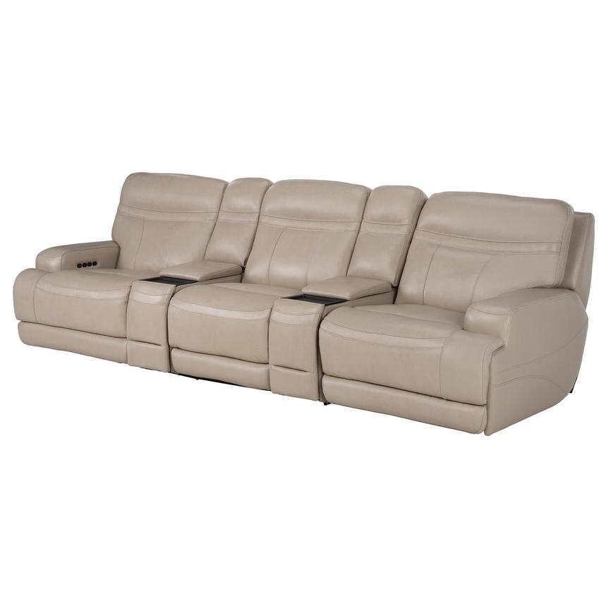 Scottsdale Home Theater Leather Seating with 5PCS/3PWR  alternate image, 2 of 12 images.