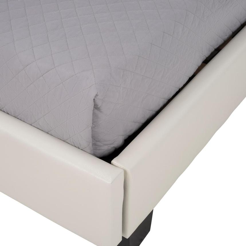 Raven White Full Storage Bed | El Dorado Furniture