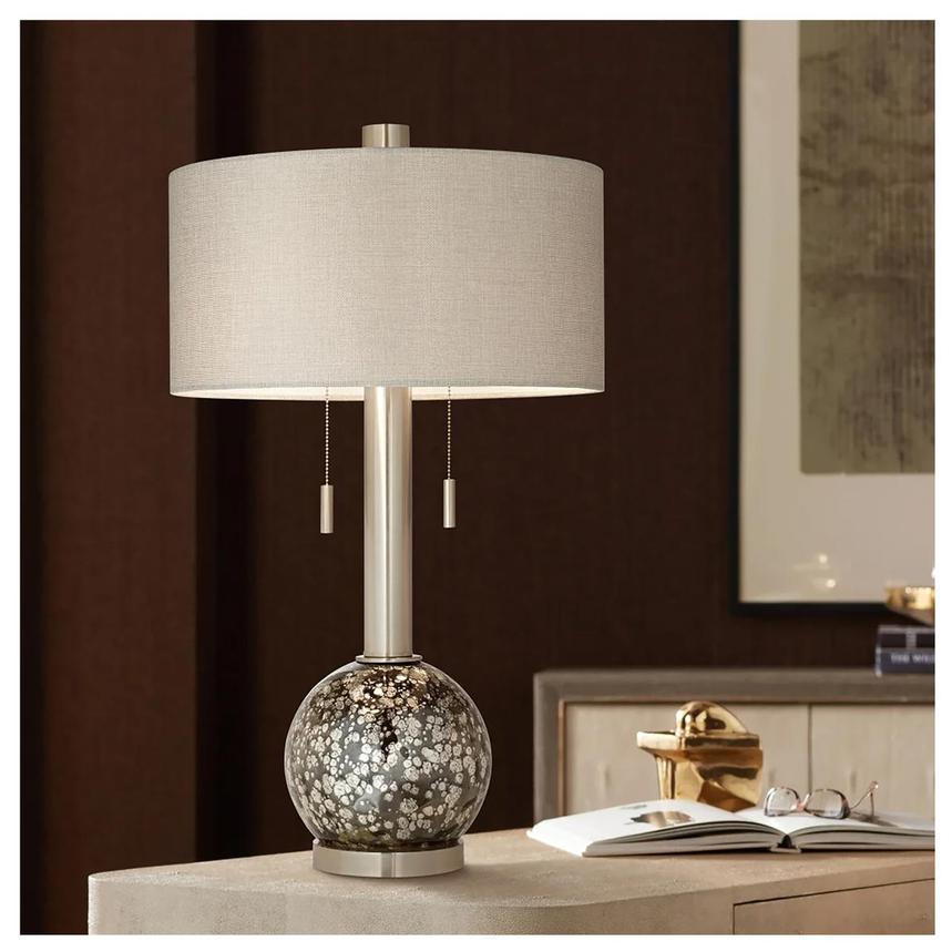 Hillary Silver Table Lamp  alternate image, 2 of 7 images.