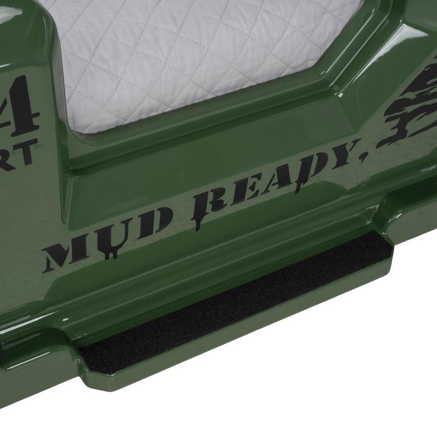 OFF-Road Green Twin Car Bed w/Mattress  alternate image, 10 of 12 images.