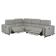 Marcelo Leather Power Reclining Sectional with 4PCS/2PWR  alternate image, 2 of 9 images.