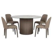 Donovan/Karyn 5-Piece Round Dining Set  main image, 1 of 16 images.