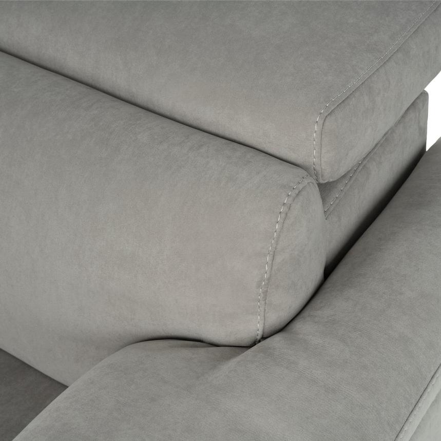 Karly Light Gray Power Reclining Sectional with 5PCS/3PWR alternate image, 5 of 8 images.