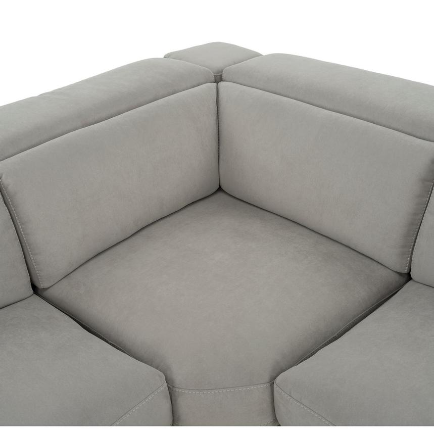 Karly Light Gray Power Reclining Sectional with 7PCS/3PWR alternate image, 5 of 12 images.