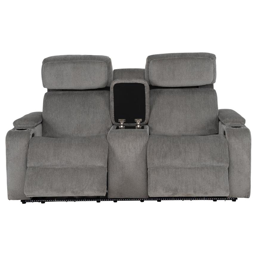 Annika Power Reclining Sofa w/Console  alternate image, 5 of 14 images.