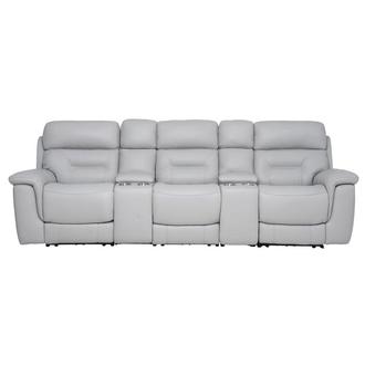Palmer Home Theater Leather Seating with 5PCS/2PWR