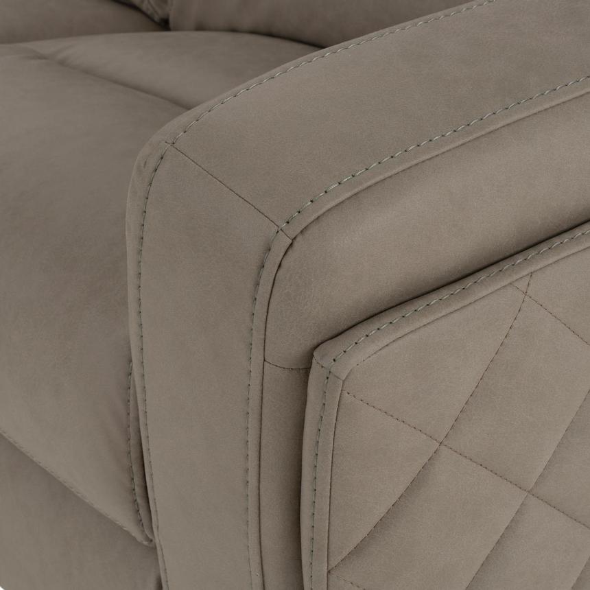 Kim Taupe Home Theater Seating with 5PCS/2PWR  alternate image, 7 of 8 images.