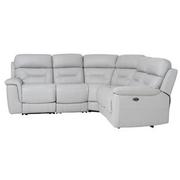 Palmer Leather Power Reclining Sectional with 5PCS/2PWR  alternate image, 3 of 7 images.