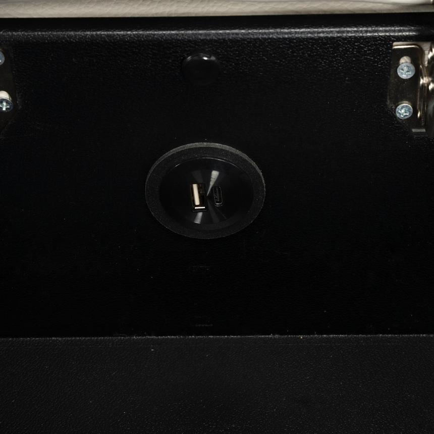 Samar Leather Power Reclining Sectional with 6PCS/3PWR  alternate image, 7 of 12 images.