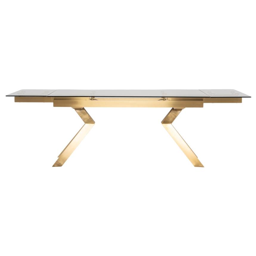Landon Gold Extendable Dining Table  alternate image, 4 of 10 images.