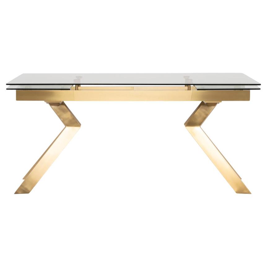 Landon Gold Extendable Dining Table alternate image, 3 of 10 images.
